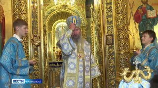 Престольный Праздник в Главном Храме Калмыкии: Торжественная Литургия